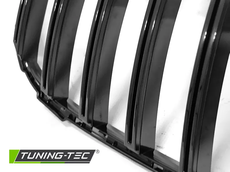 Front Grille Mercedes W205 14-18 GT Glossy Black – náhľad 4