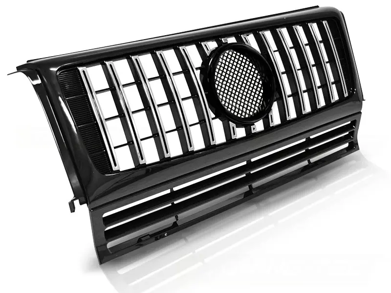 Front Grille Mercedes W463 G 90-12 Sport Black Chrome