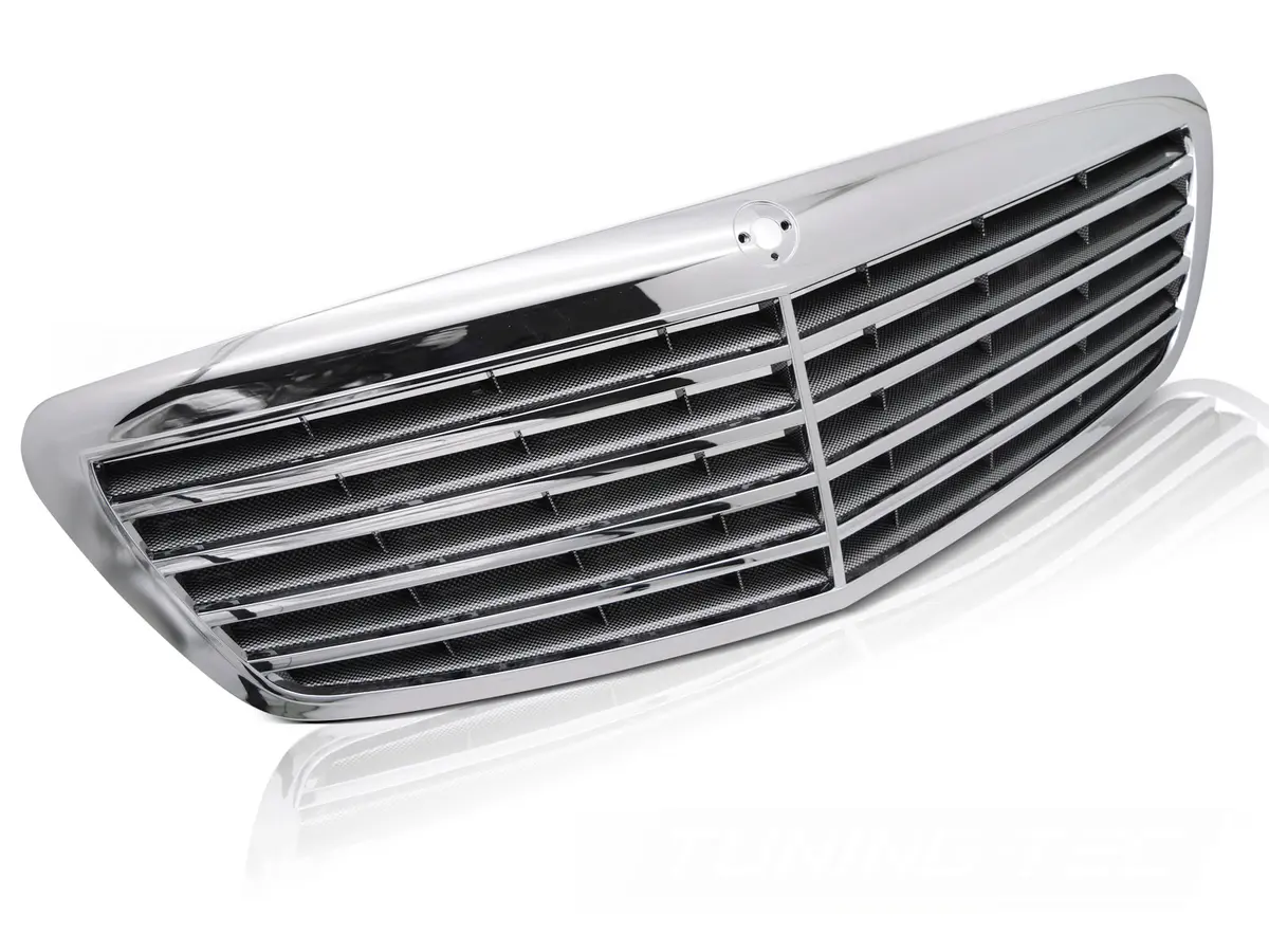 Front Grille Mercedes W221 05-09 Carbon Look
