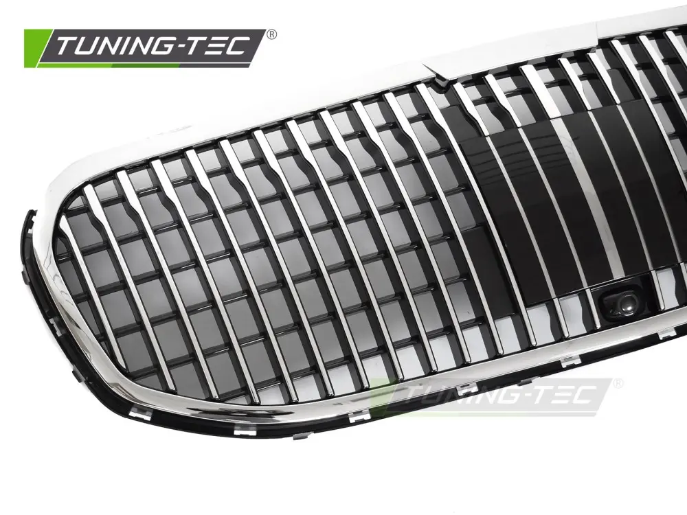 Front Grille Mercedes GLS X167 19-23 Black Chrome – náhľad 3