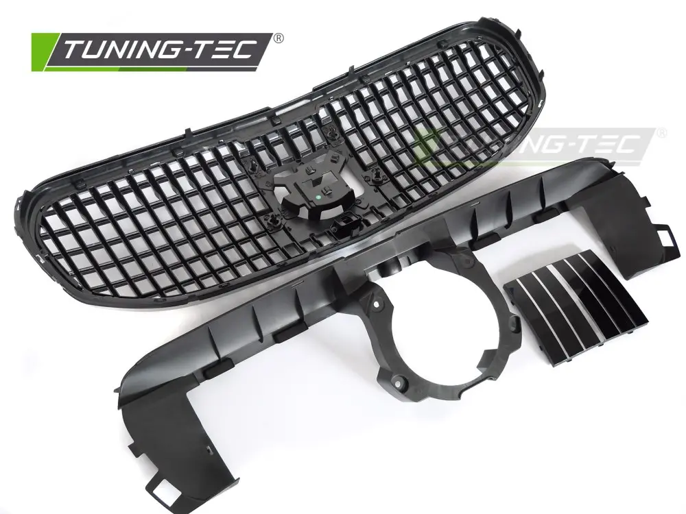 Front Grille Mercedes GLS X167 19-23 Black Chrome – náhľad 4