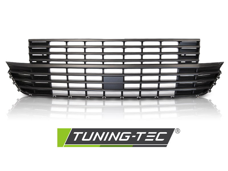 Front grille VW T6.1 20- Matte Black – náhľad 2