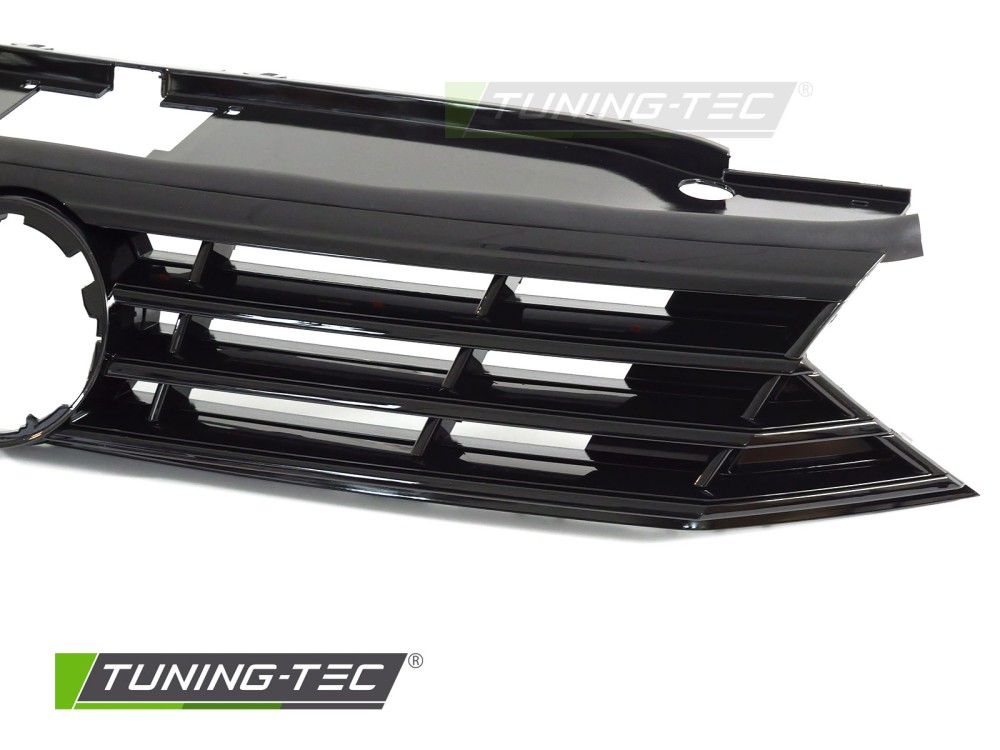 Front Grille VW Passat B8 14-19 Black – náhľad 4