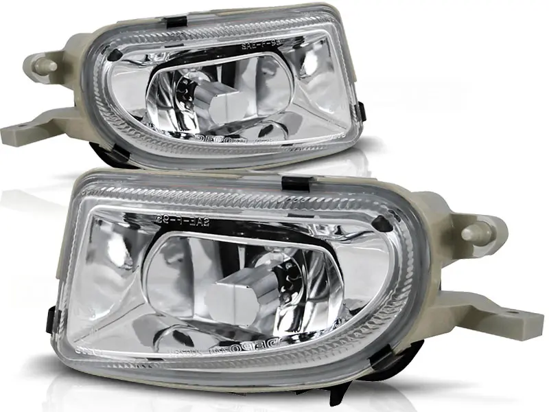 Fog Lights Mercedes E W210 / CLK W208 / SLK R170 Chrome