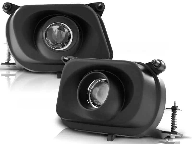 Fog Lights with Lens Mercedes W210 95-99 Black