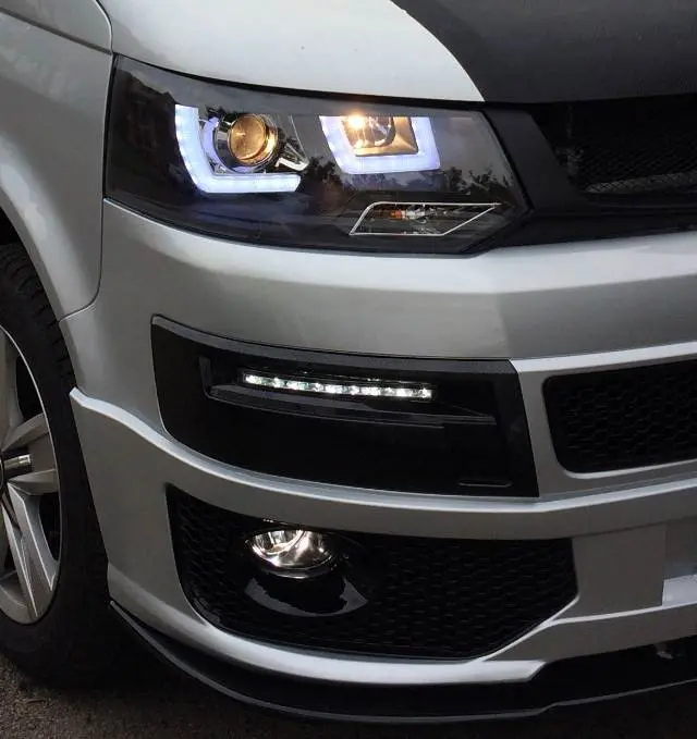 Fog Light Surrounds with LED DRL VW T5 10-15 – náhľad 2