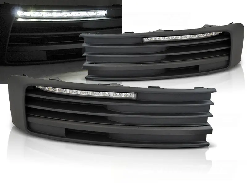 Fog Light Frame with Daytime Running Lights VW T6 15-19 LED