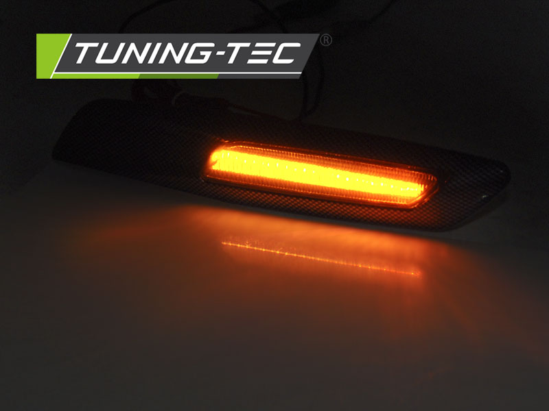 Side Indicators BMW E60/E90/E92/E82 Carbon LED Smoke – náhľad 3