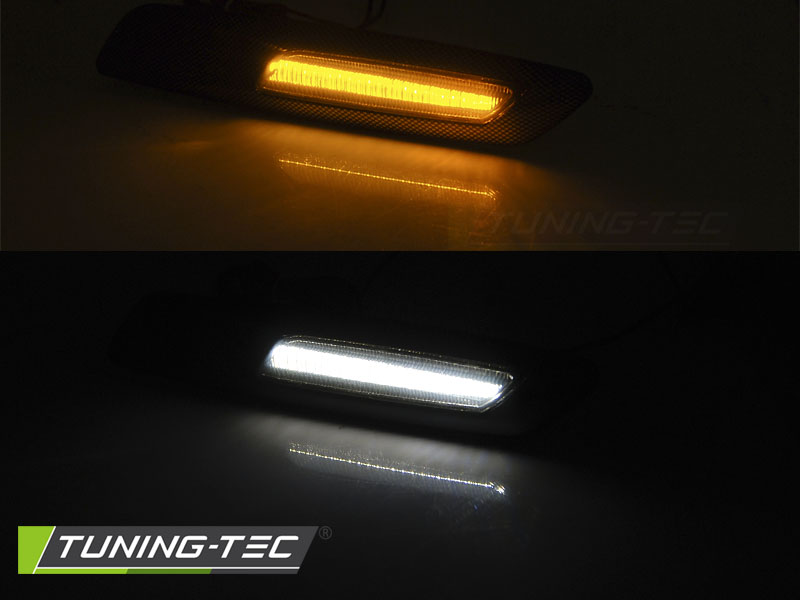 Side Indicators BMW E60/E90/E92/E82 LED Smoke Silver – náhľad 2