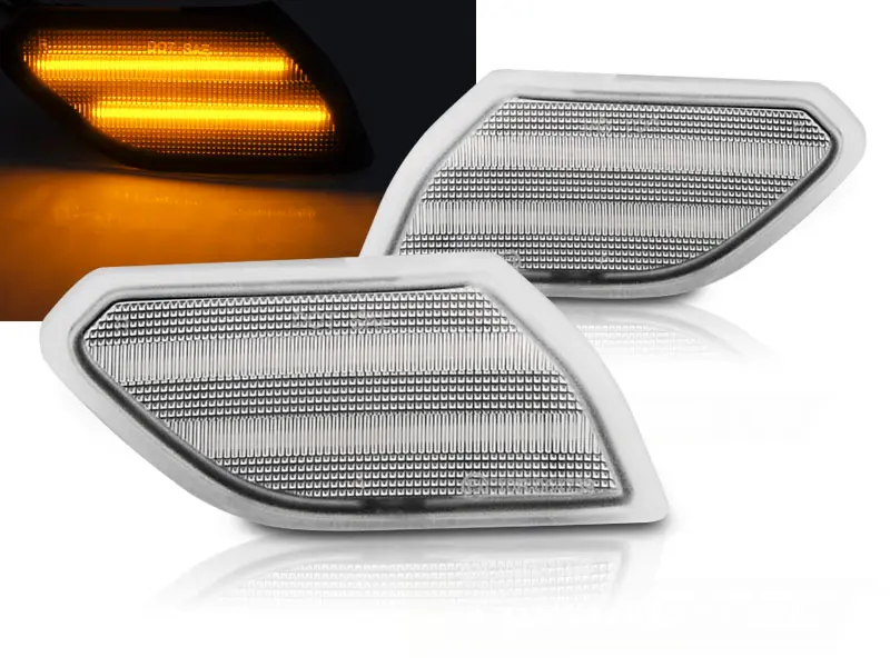 Side Indicators Jeep Wrangler JL LED Chrome