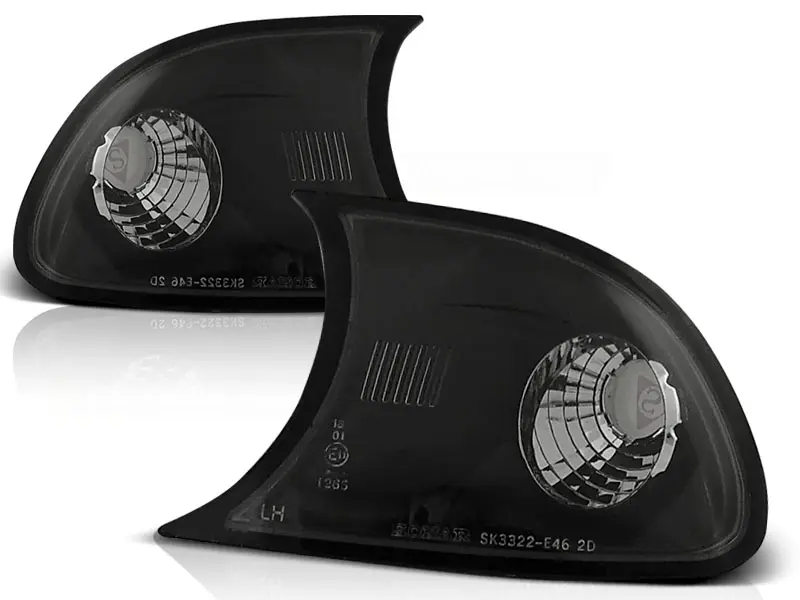 Front indicators BMW E46 Coupe/Cabrio 99-01 Black