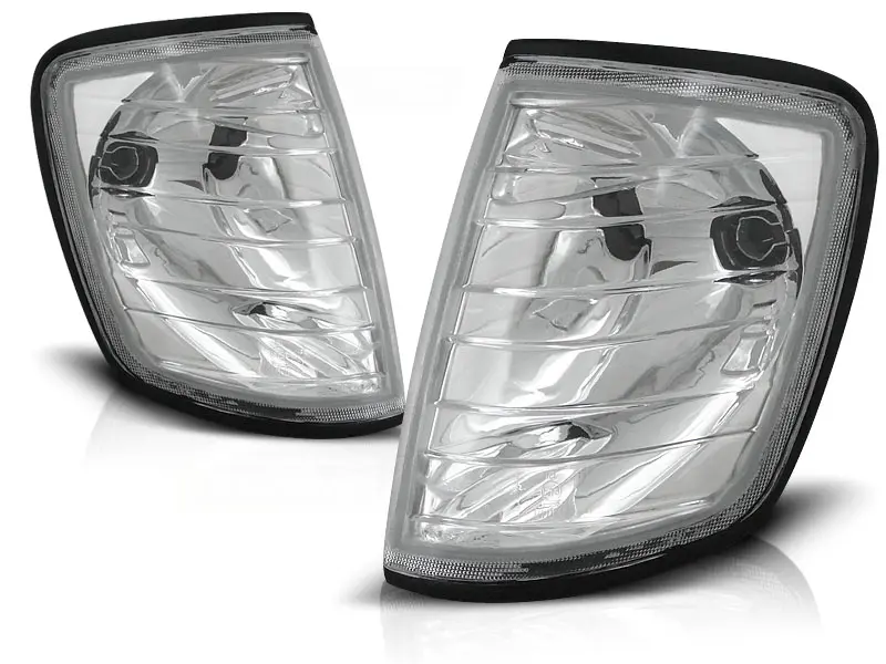 Front Indicators Mercedes W124 E-Class 85-95 Chrome