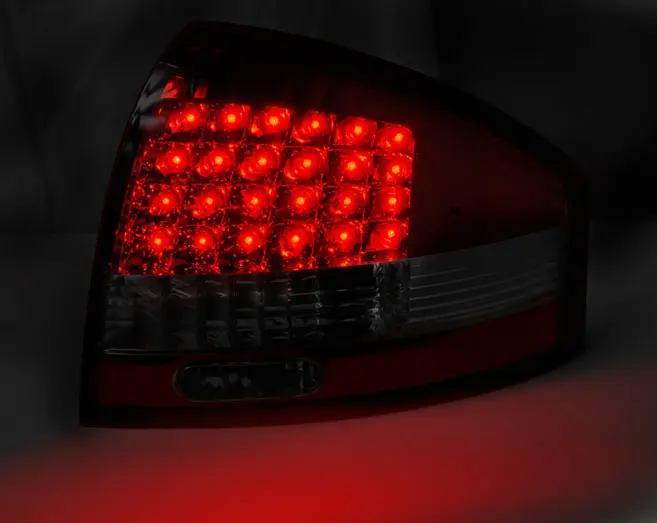 Tail lights Audi A6 C5 97-04 LED Red White – náhľad 2