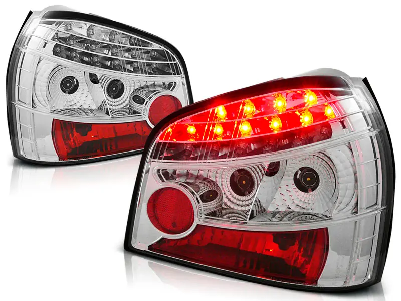 Tail lights Audi A3 8L 96-03 LED Chrome