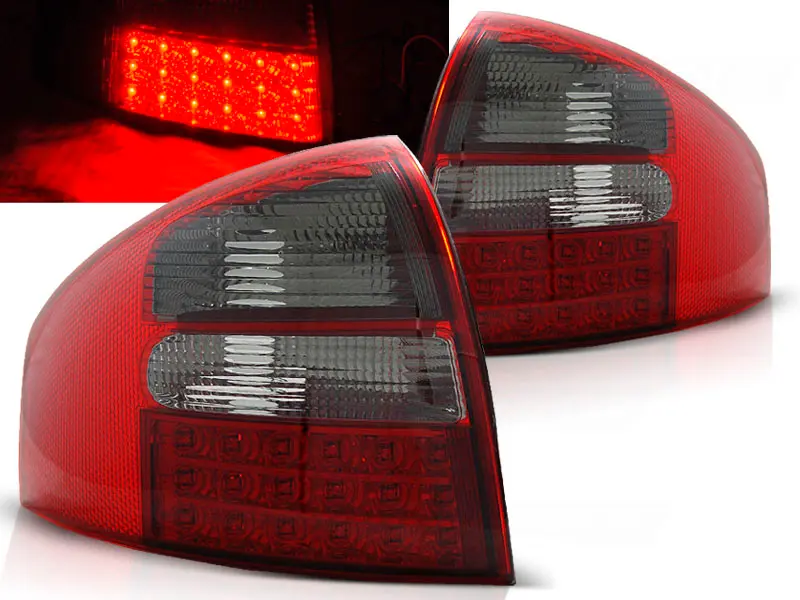 Tail lights Audi A6 Sedan C5 97-04 LED Red Smoke