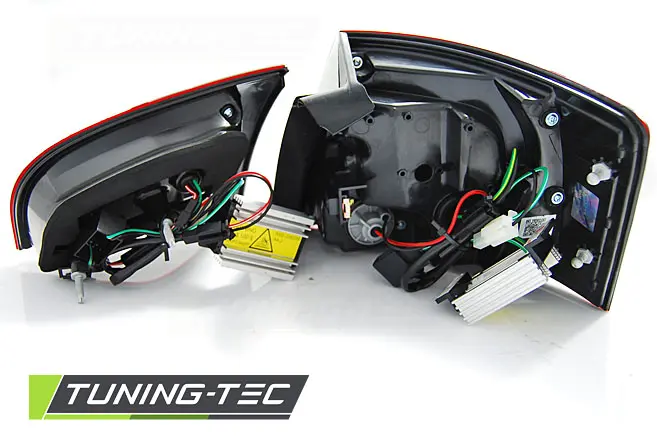 Tail lights Audi A4 B7 04-08 Avant LED BAR Red White – náhľad 3