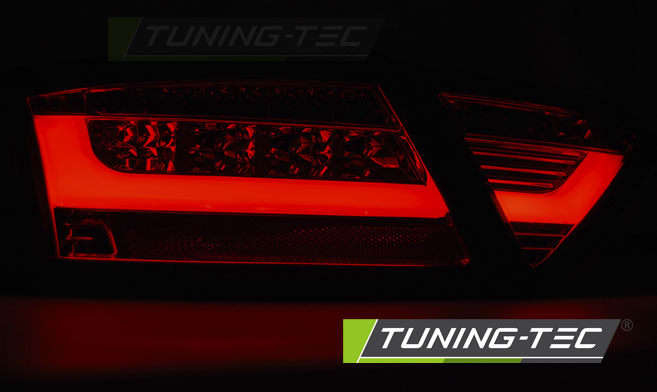 Tail lights Audi A5 07-11 Coupe LED BAR Smoke – náhľad 3