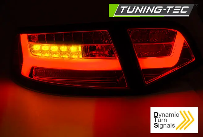 Tail lights Audi A6 08-11 Sedan Red Smoke – náhľad 4