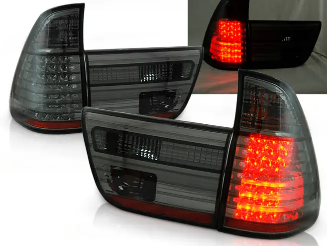 Tail lights BMW E53 X5 99-03 LED Black