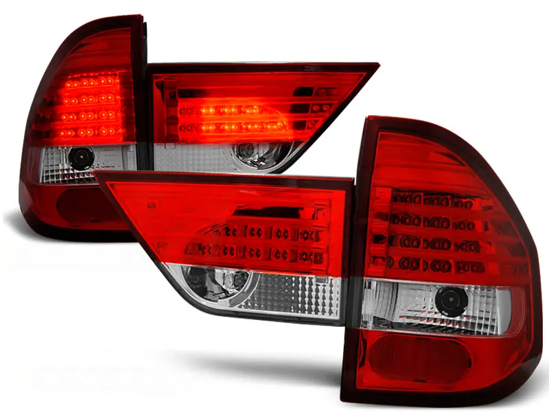 Tail lights BMW E83 X3 04-06 Red LED Clear