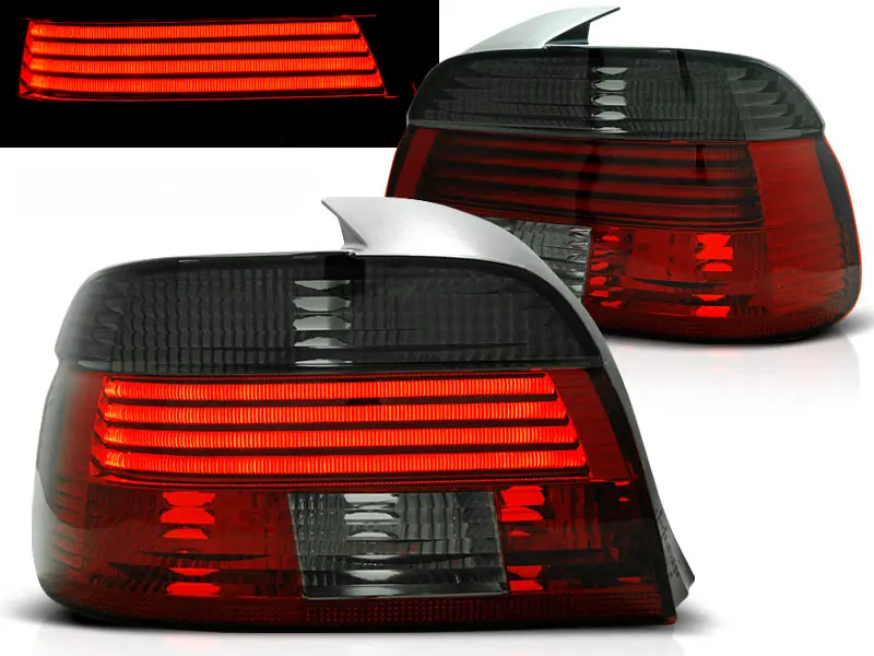 Tail lights BMW E39 Sedan 00-03 LED Red Smoke