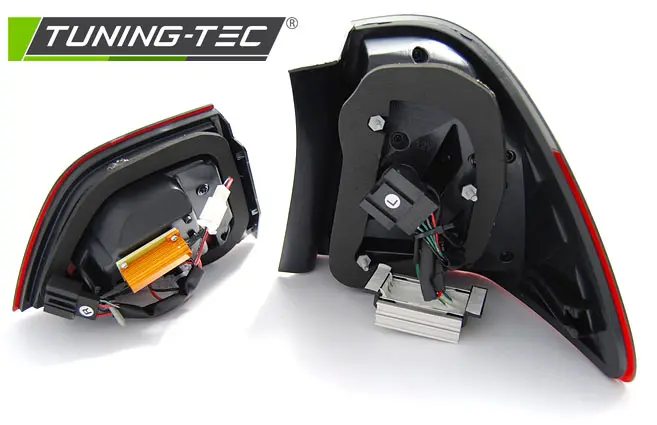 Tail lights BMW E91 Touring 09-11 LED BAR Red Smoke – náhľad 4
