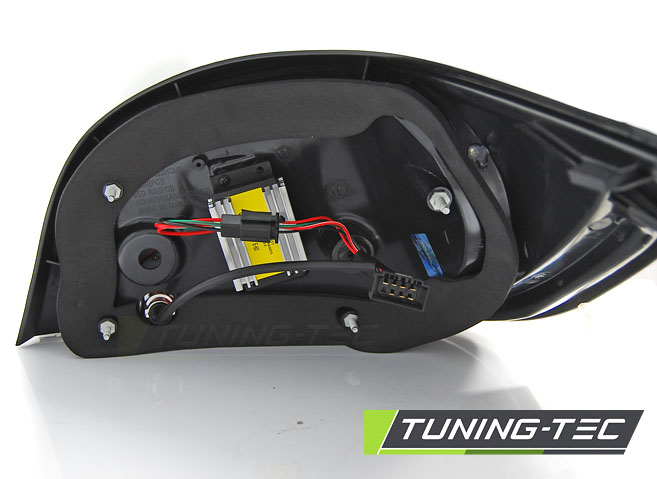 Tail lights BMW E60 LCI 07-09 LED BAR Red Smoke – náhľad 6
