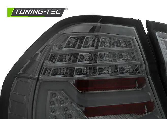 Tail lights BMW E90 05-08 LED BAR Smoke – náhľad 3