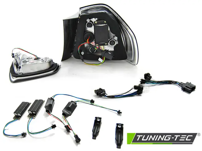 Tail lights BMW E90 05-08 LED BAR Smoke – náhľad 7