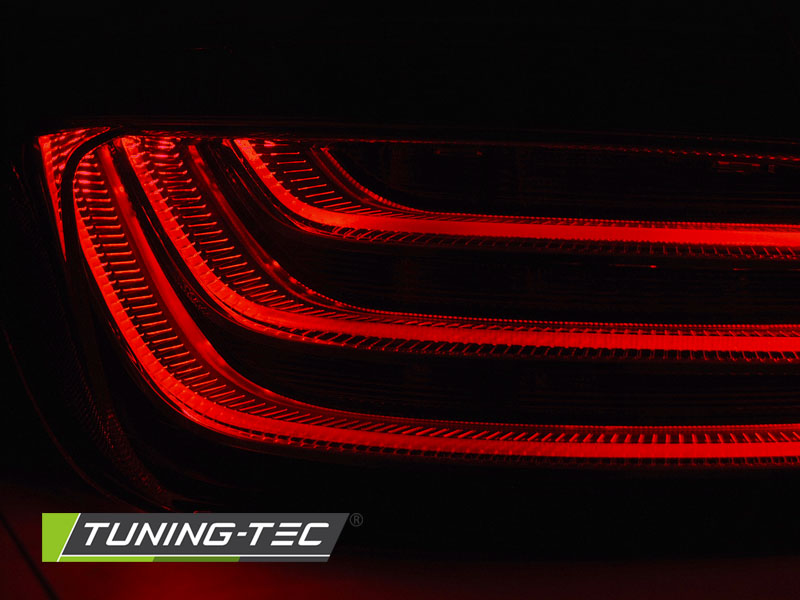Tail lights BMW F10 10-13 LED BAR Black Smoke – náhľad 2