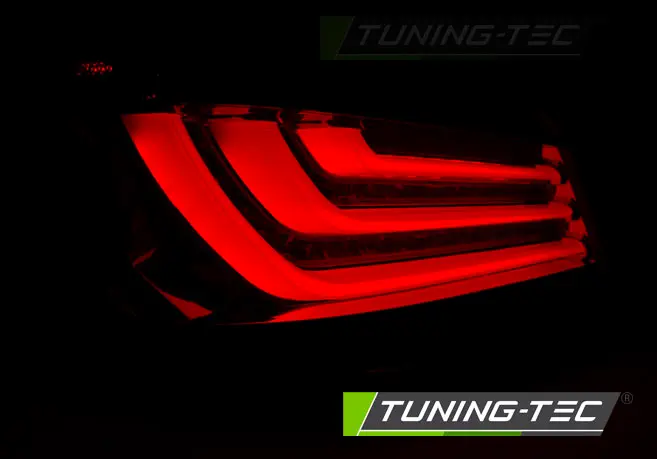 Tail lights BMW E60 07-09 LCI LED BAR Red White – náhľad 3