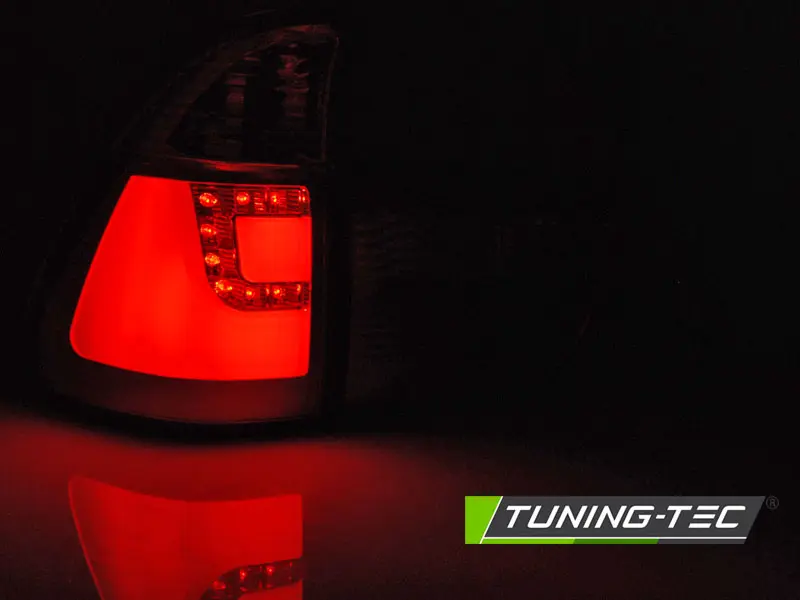 Tail lights BMW E53 X5 99-03 LED BAR Red Smoke – náhľad 2