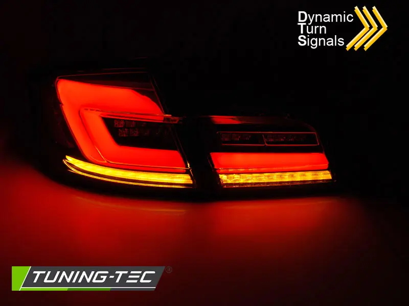 Tail Lights BMW F10 10-16 LED BAR Dynamic Black – náhľad 3