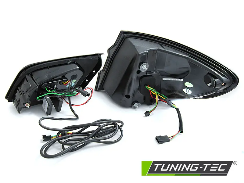 Tail lights BMW F10 10-16 LED BAR Dynamic Red Smoke – náhľad 4
