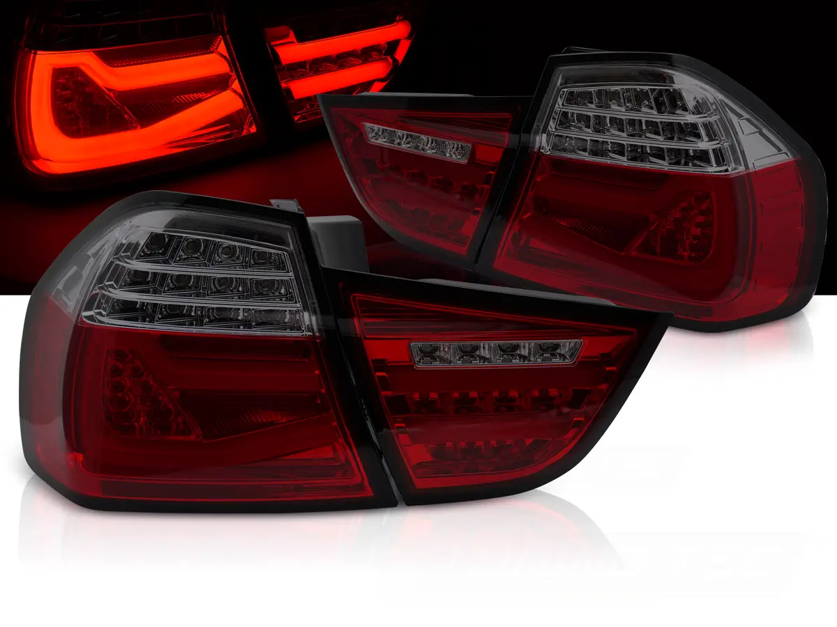 Tail lights BMW E90 LCI 09-11 LED Dynamic Red Smoke