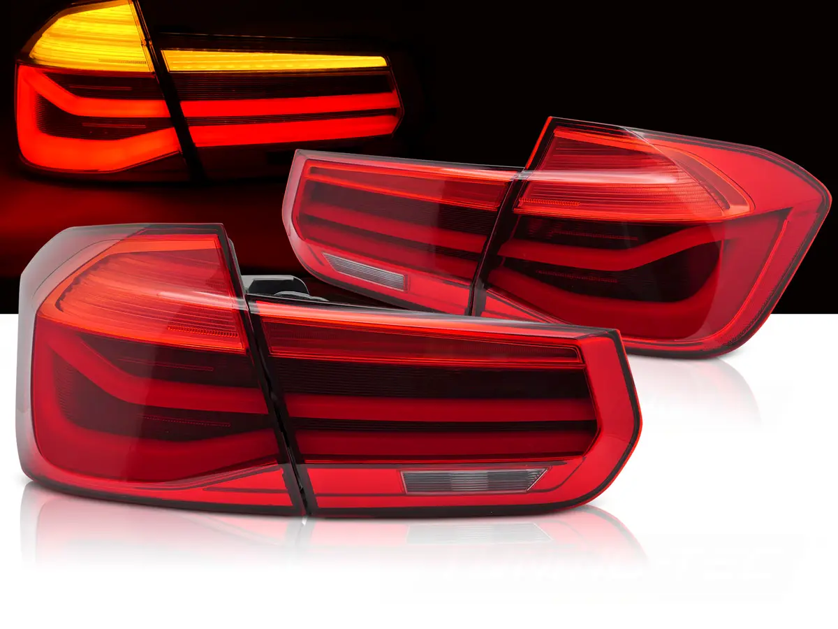 Tail lights BMW F30 11-18 Red LED BAR