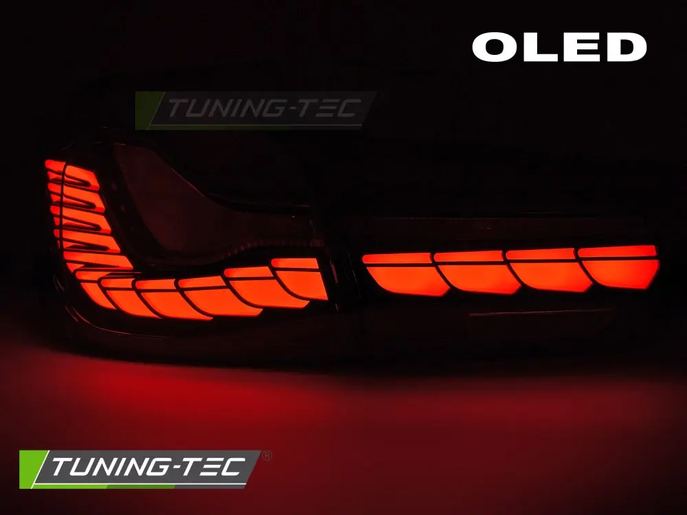 Tail lights BMW F30 11-18 OLED Smoke – náhľad 2