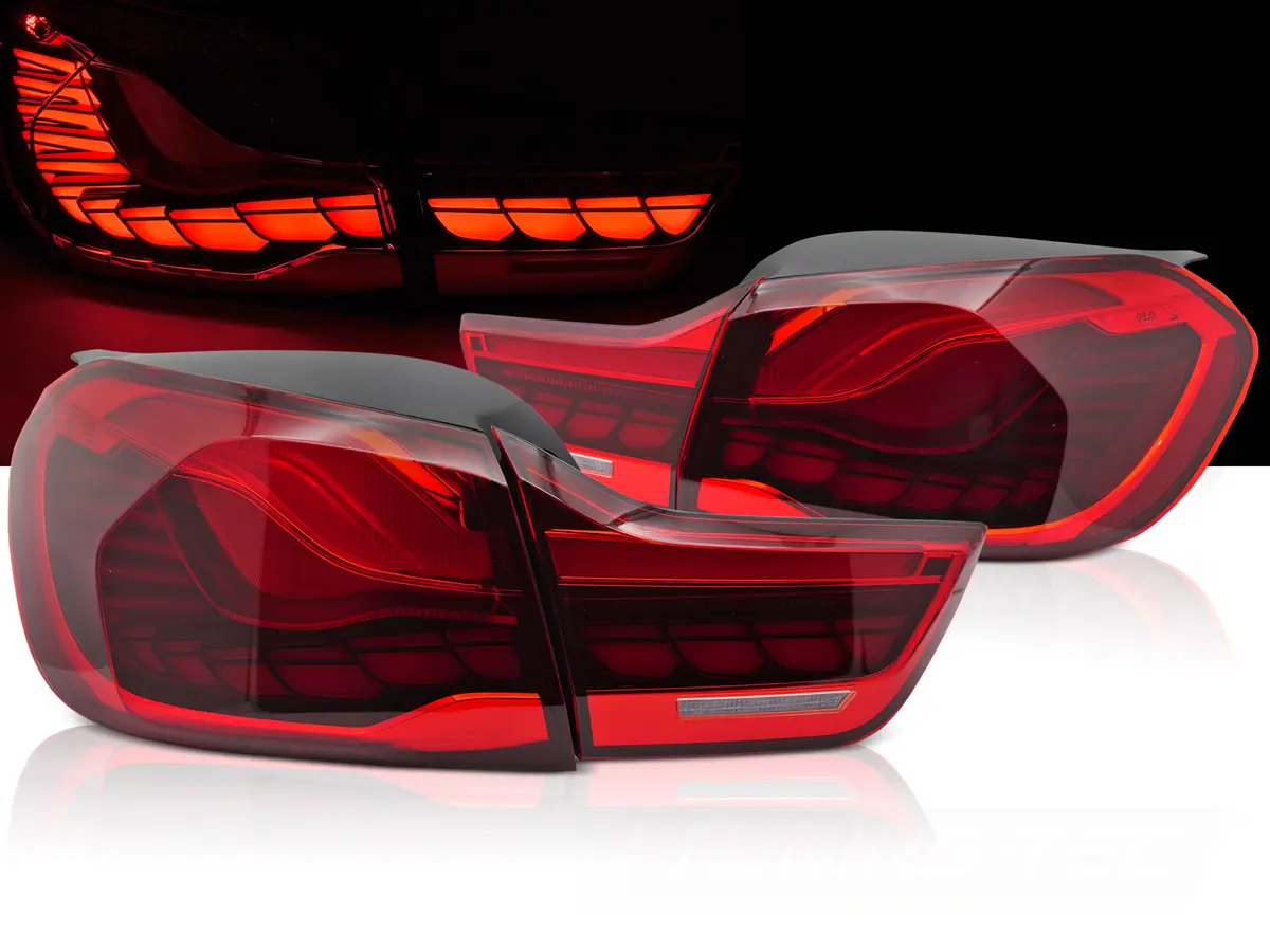 Tail lights BMW 4 Series F32 F33 F36 Red OLED