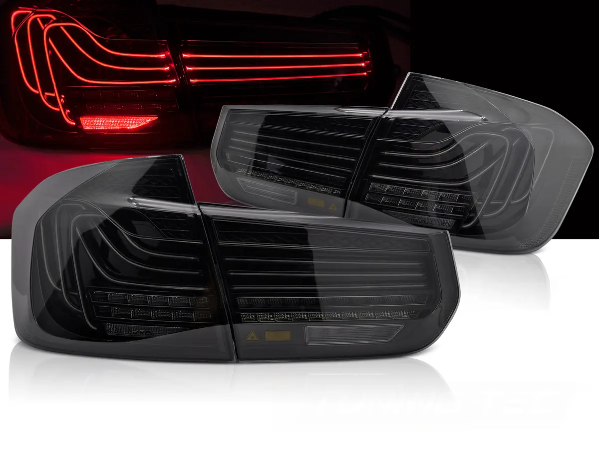 Tail Lights BMW F30 11-18 Laser Look Smoke