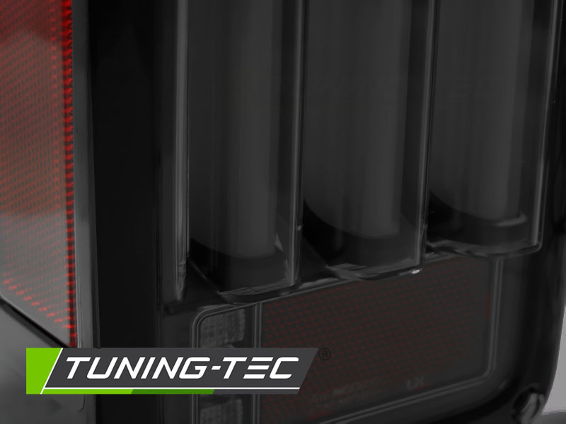 Tail lights Jeep Wrangler JK 07-18 LED BAR Smoke – náhľad 2