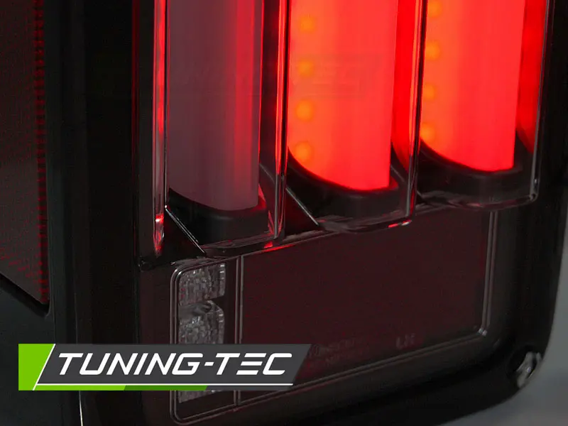 Tail lights Jeep Wrangler JK 07-18 LED BAR Smoke – náhľad 3