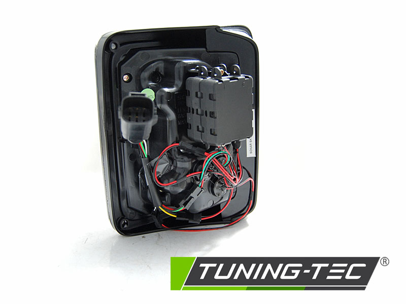 Tail lights Jeep Wrangler JK 07-18 LED BAR Smoke – náhľad 6