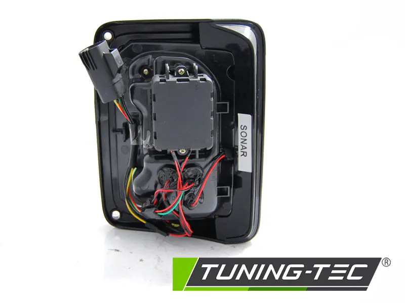 Tail Lights Jeep Wrangler JK 07-18 LED Black – náhľad 5