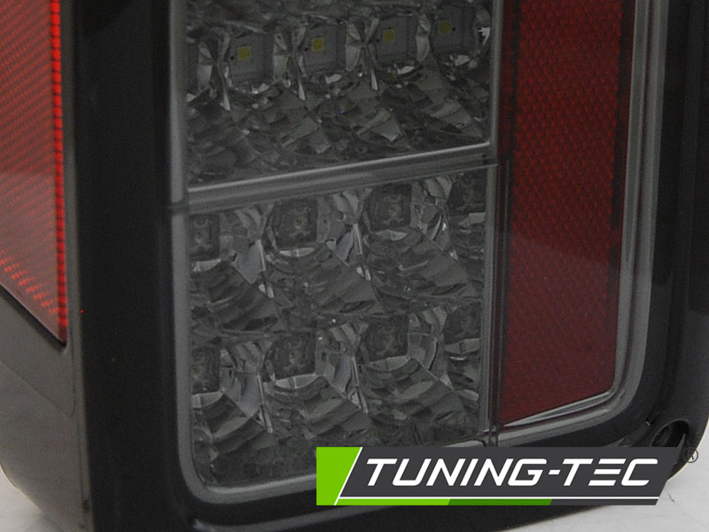 Tail lights Jeep Wrangler JK 07-18 LED Smoke – náhľad 2