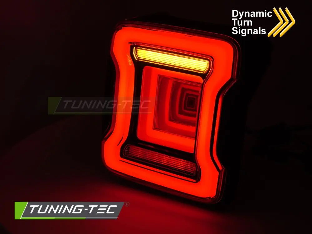 Tail lights Jeep Wrangler JL 18-23 Red LED – náhľad 3