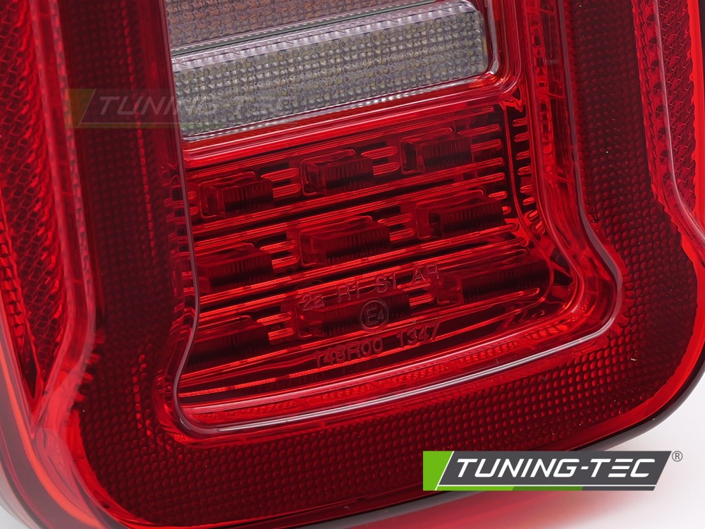 Tail lights Jeep Wrangler YJ TJ 91-06 LED Red White – náhľad 3