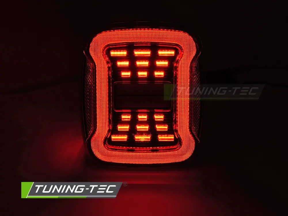 Tail lights Jeep Wrangler YJ TJ 91-06 LED Red White – náhľad 4
