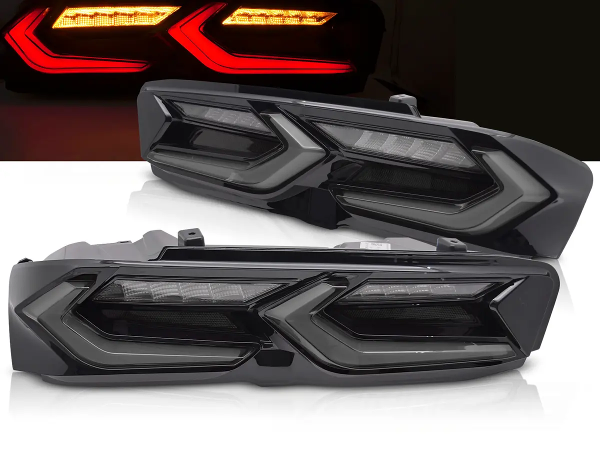 Tail lights Chevrolet Camaro 19-23 LED Black Smoke