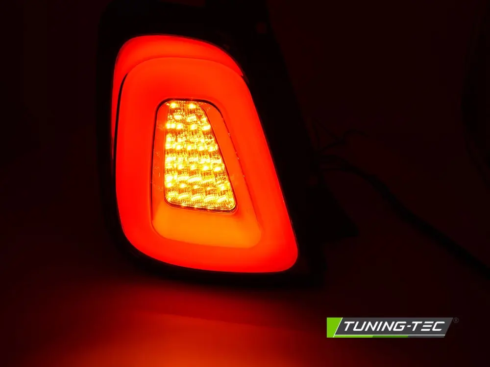 Tail lights Fiat 500 15-20 Red LED BAR – náhľad 3