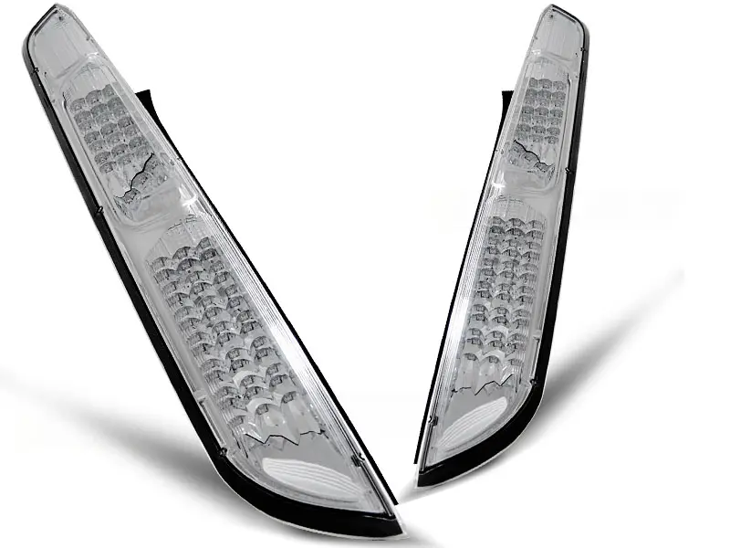 Tail lights Ford Focus MK2 Hatchback 04-08 Chrome